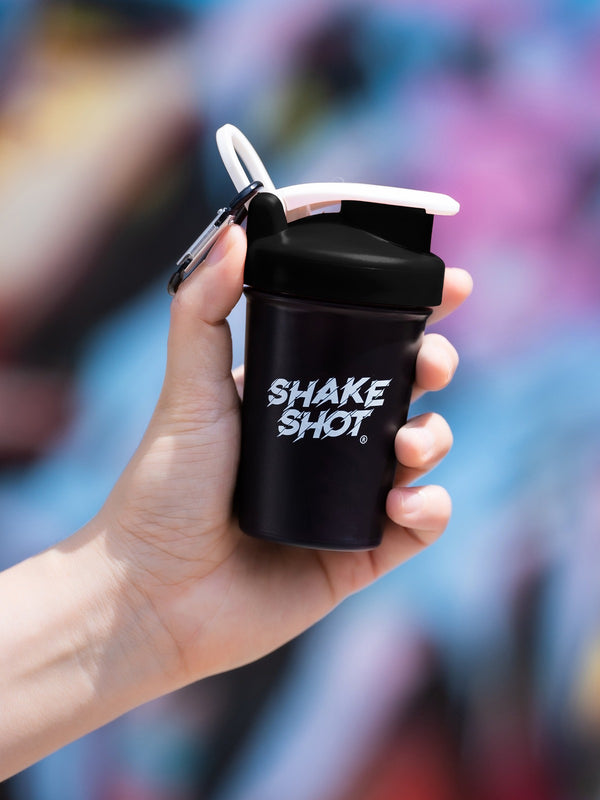 Shake Shot black mini shaker bottle